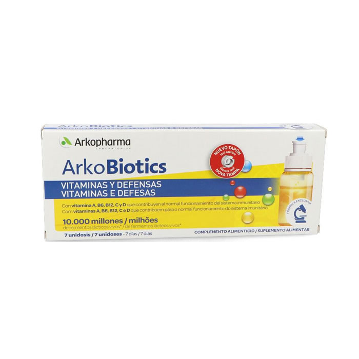 Arkobiotics Vitamins and Defences Adults 7 Doses Image 1