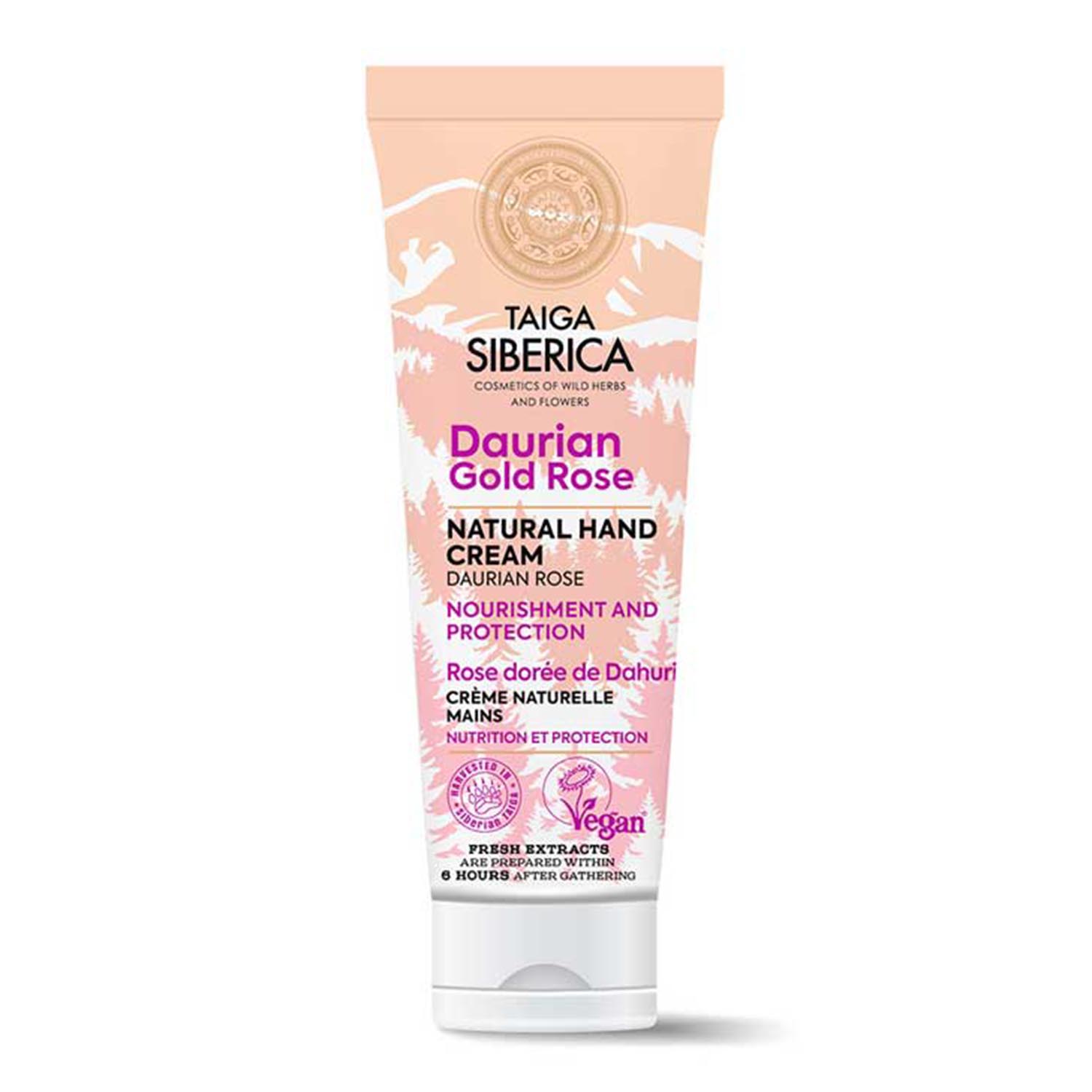 Natura Siberica Taiga Crema De Manos Daurian Gold Rose Natural 1un Image 1