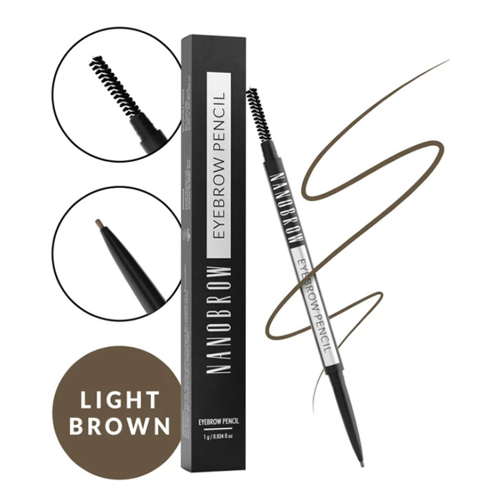Nanobrow Eyebrow Pencil Light Brown 1g Image 1