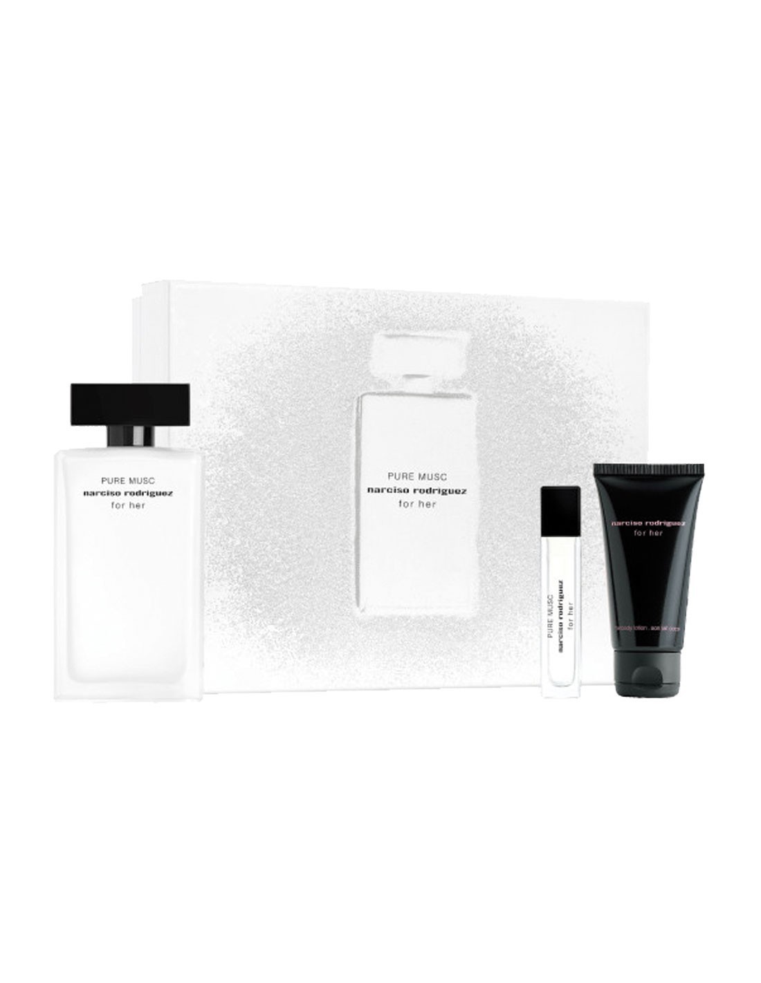 Set Narciso Rodriguez Pue Musc Edp 100ml Body 50ml Mini 10ml@ Image 1