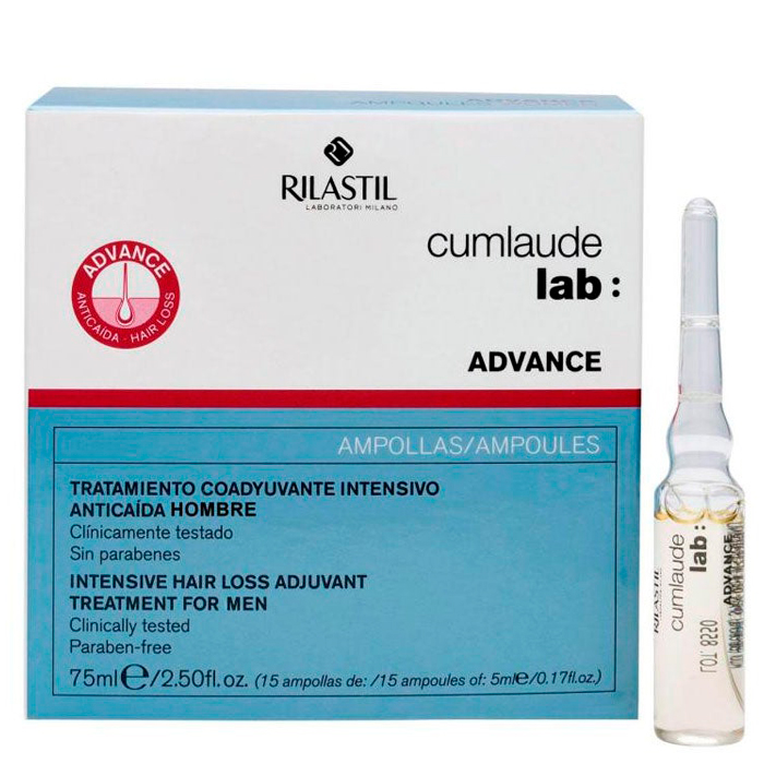 Cumlaude Rilastil Advance Man 15 Ampoules Image 1