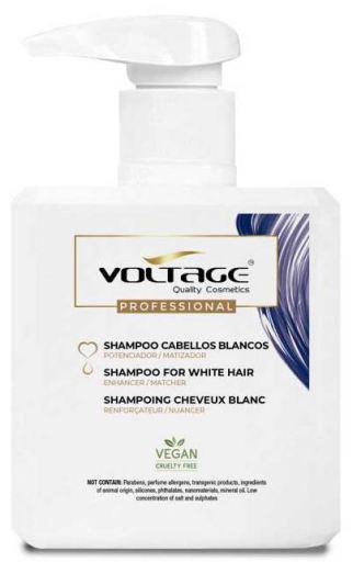 Voltage Cosmetics Therapy Ultra Violet Cabellos Blancos 2 En 1 Champú-Mascaril Image 1