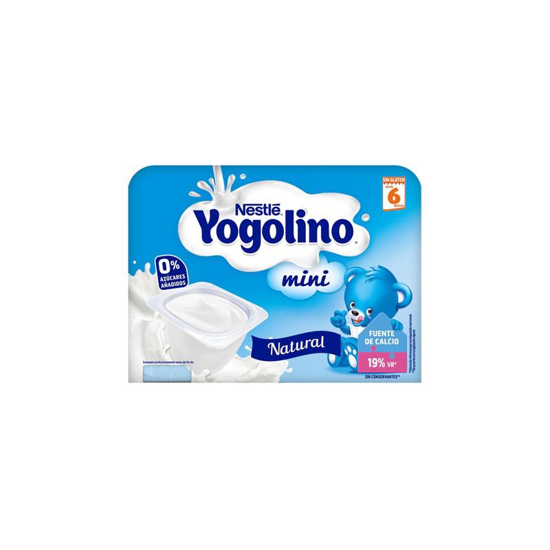 Nestle Nestlé Yogolino Mini Natural 6m 6x 60g Image 1
