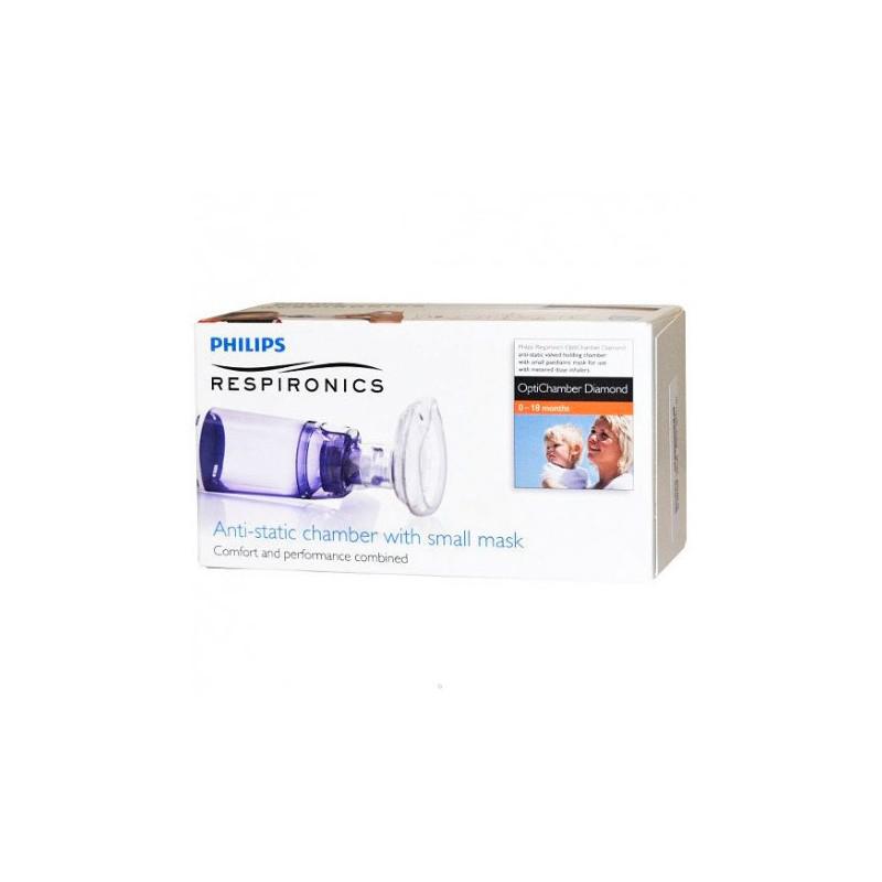 Philips Respironics Cámara Optichamber Diamond Con Mascarilla Neonato 0-18m Image 1