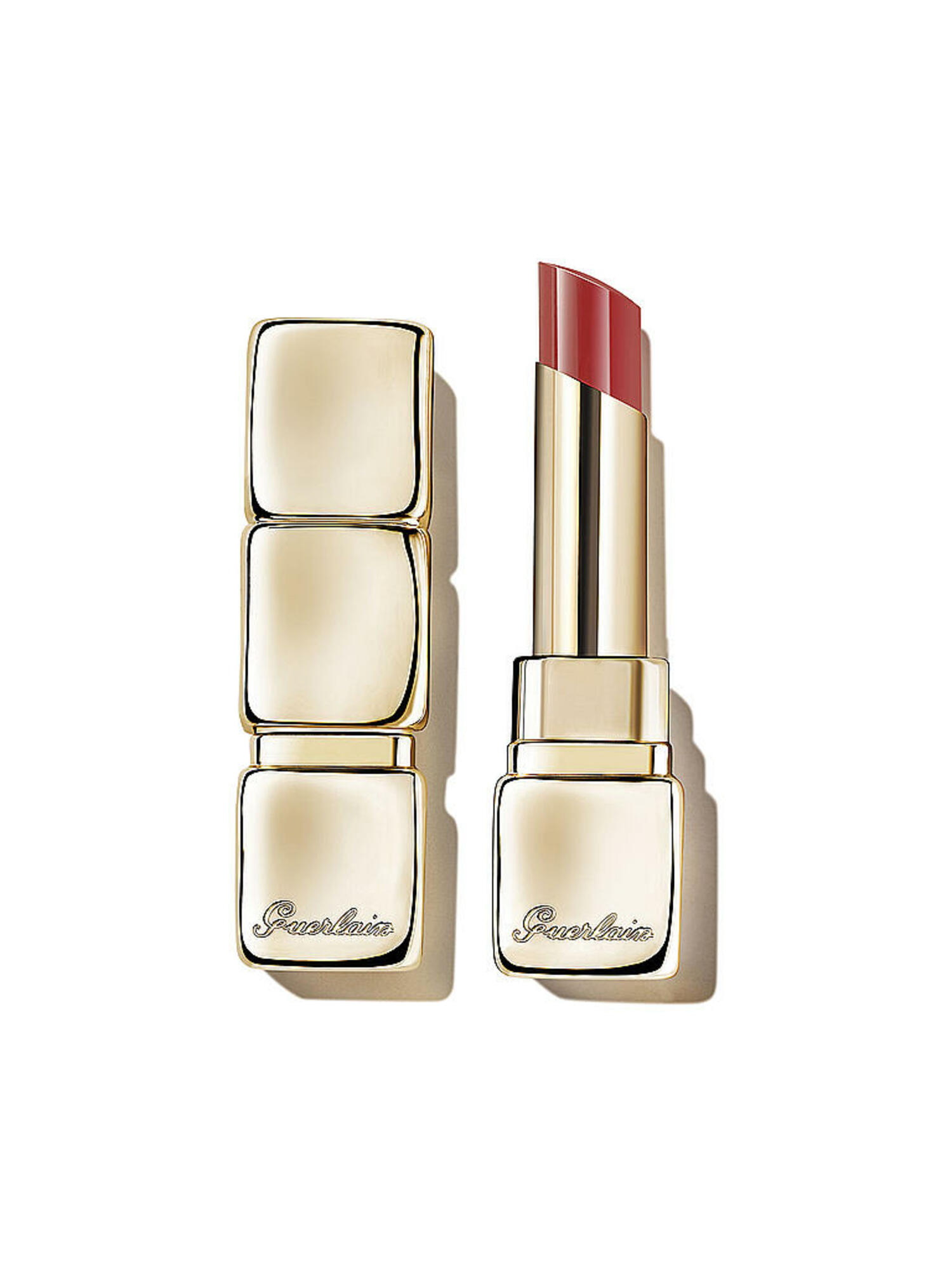 Guerlain Kisskiss Shine Bloom Barra De Labios 219 Eternal Rose 1un Image 1