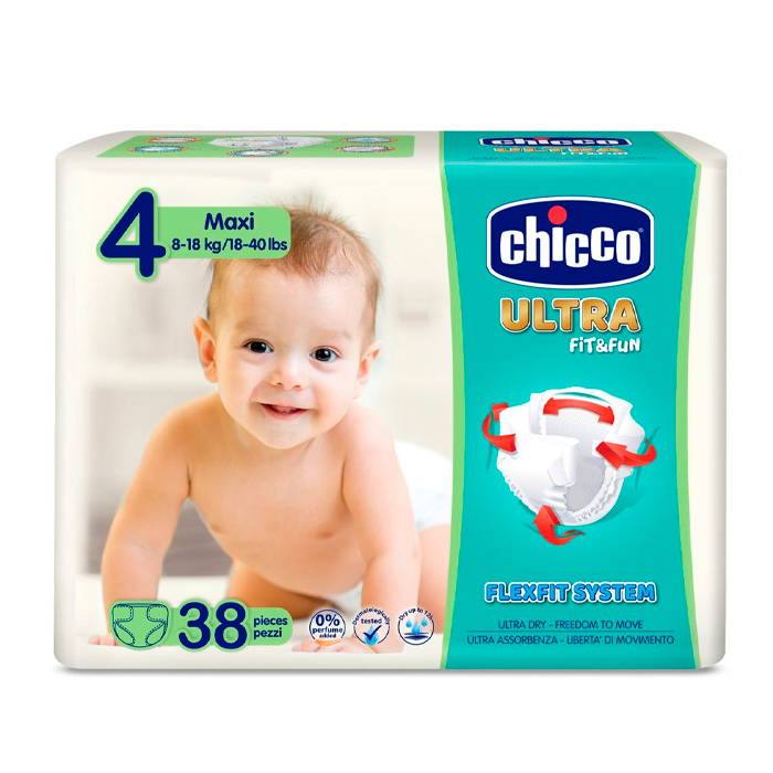 Chicco Airy Maxi Nappy 7-18kg Size 4 Image 1