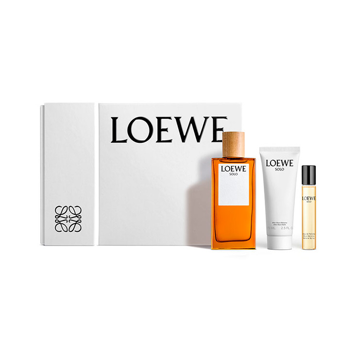 Loewe Solo Eau Toilette 100ml Balsamo Despues Del Afeitado 75ml Spray 10ml Image 1