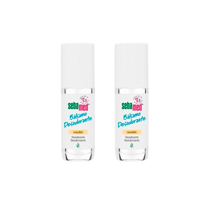 Sebamed Deo Roll-On Deodorant Balm 2x50ml Image 1