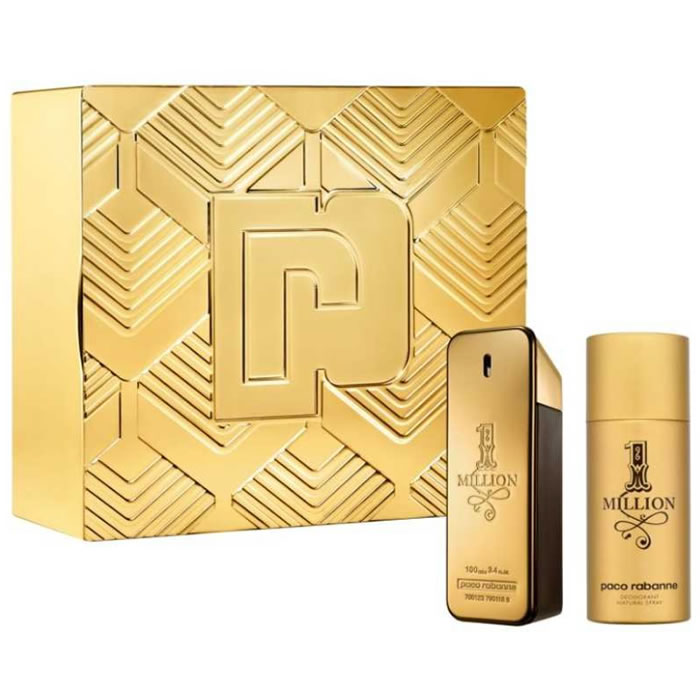 Paco Rabanne 1 Million Eau De Toilette Spray 100ml Christmas Set Image 1