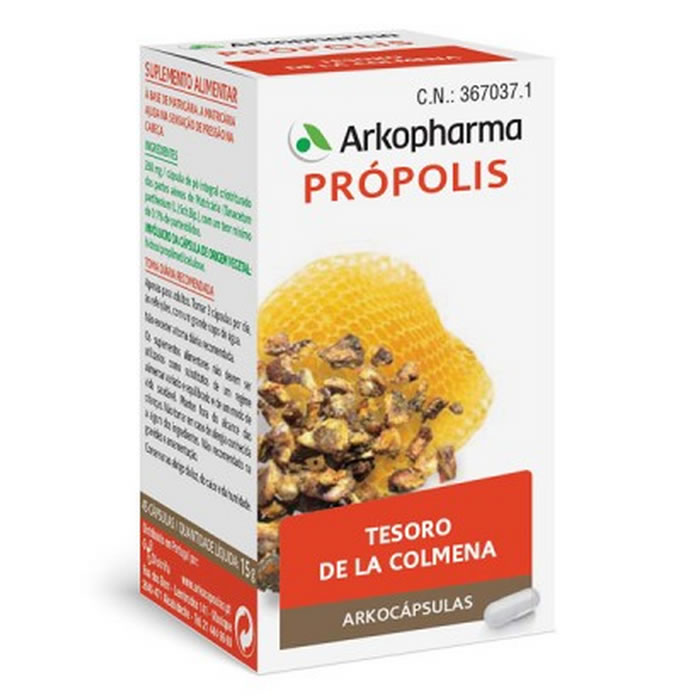 Arkocapsulas Propolis 42 Capsules Image 1