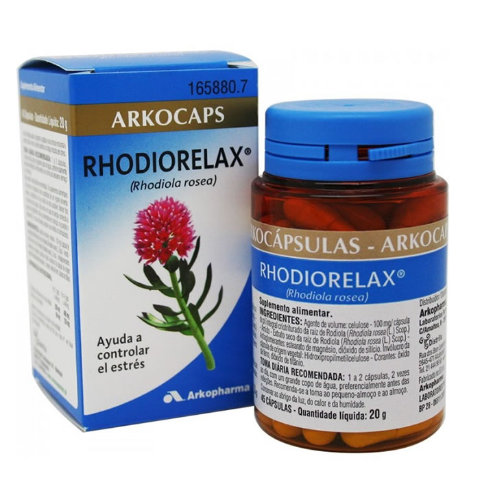 Arkocapsulas Rhodiorelax 45 Capsules Image 1