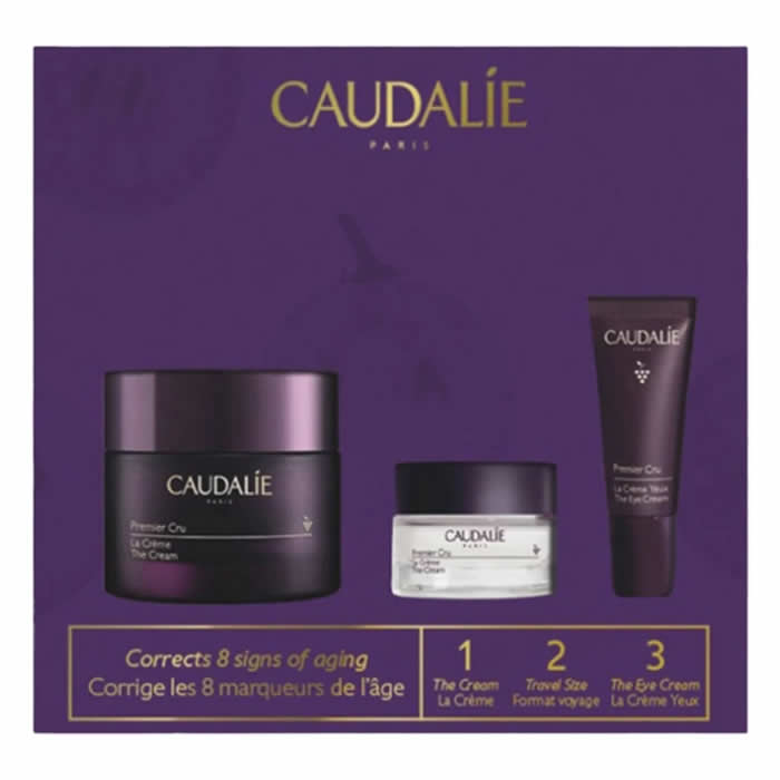 Caudalie Premier Cru Light Cream Set 3 Pieces Image 1