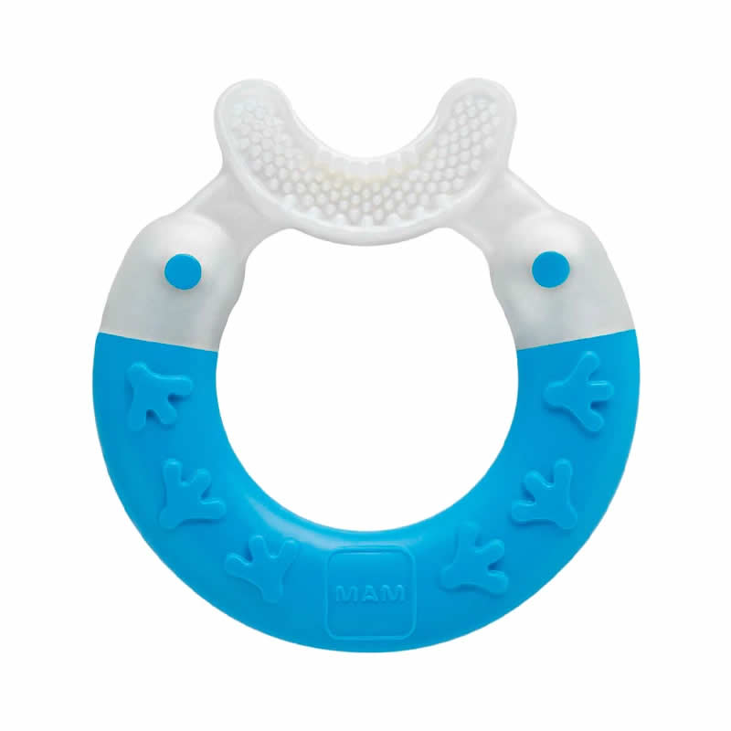 Mam Bite&Brush Teether Blue Image 1