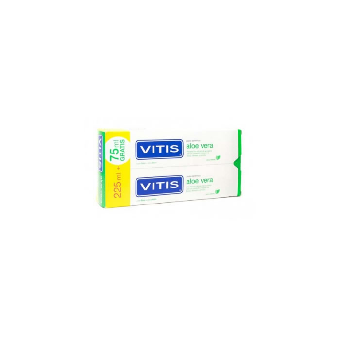 Vitis Aloe Vera Toothpaste 150mlx2 Image 1