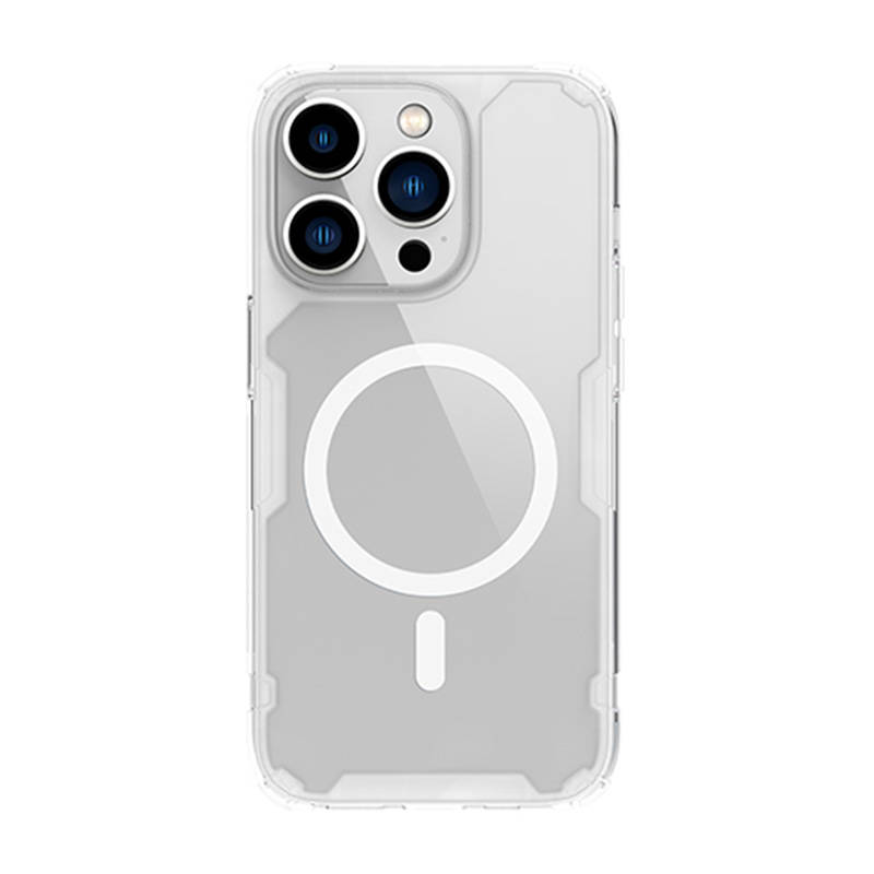 Magnetic Case Nillkin Nature TPU Pro for Apple iPhone 14 Pro Max (White) Image 1