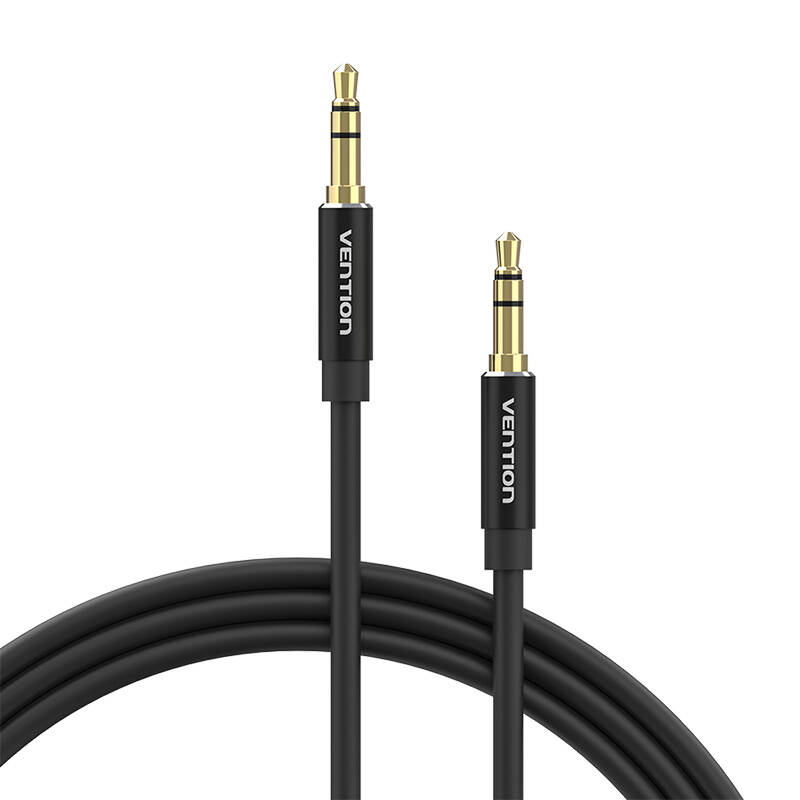 Cable Audio 3,5mm mini jack Vention BAXBJ 5m Black Image 1