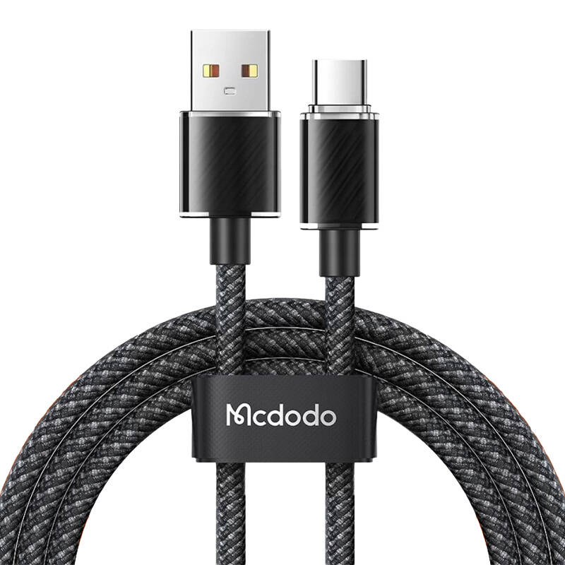Cable USB-A to USB-C Mcdodo CA-3650, 1.2m (black) Image 1