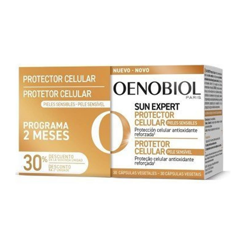 Oenobiol Duplo Solar Sensitive Skin - 2x30 Capsules Image 1