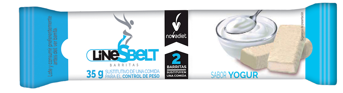 Novadiet Line Sbelt Yogur Barritas 35g Image 1