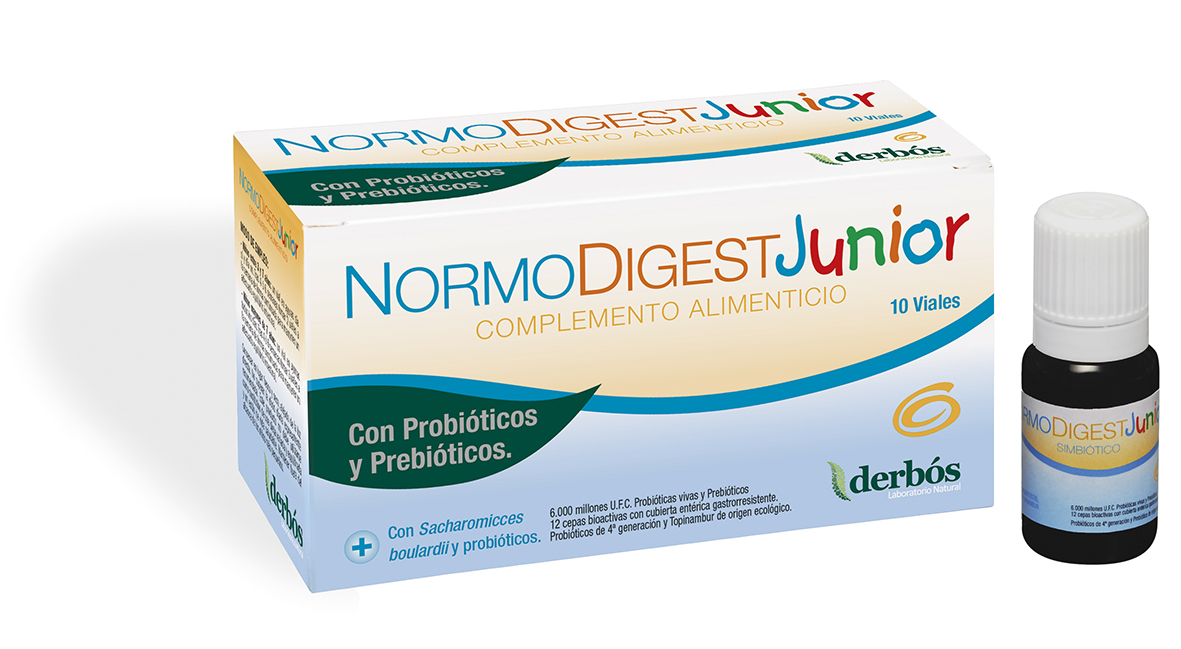 Dherbos Normodigest Junior 10 Viales Image 1