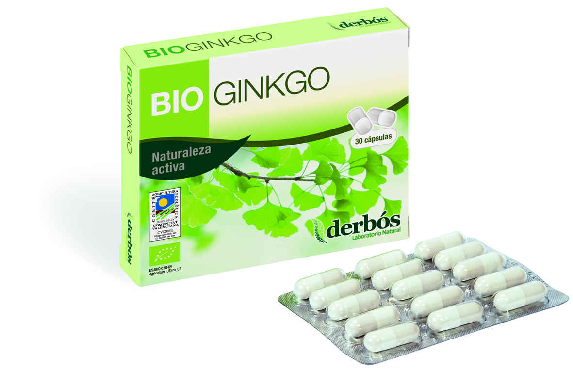 Dherbos Bio Ginkgo Biloba 30 Cap Image 1
