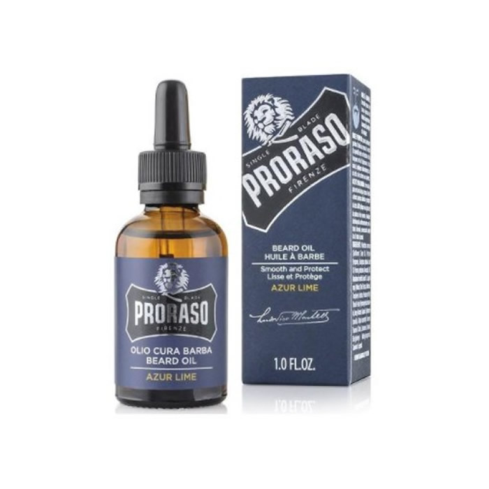 Proraso Blue Beard Oil 30ml Image 1