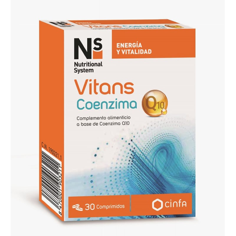 Ns Vitans Coenzyme Q10 30 Tablets Image 1