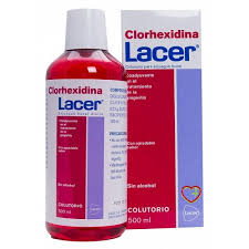 Lacer Chlorhexidine Mouthwash 500ml Image 1
