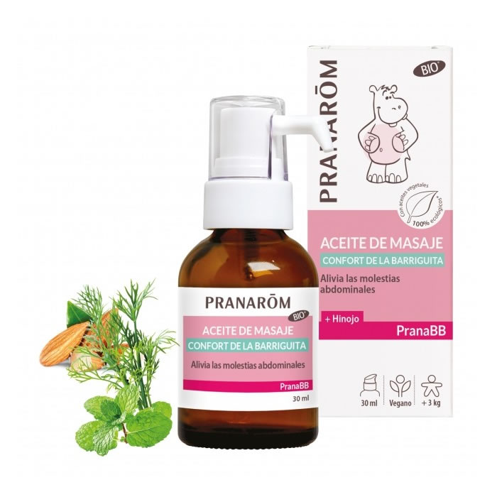 Pranarom Tummy Comfort Massage Oil 30ml Image 1
