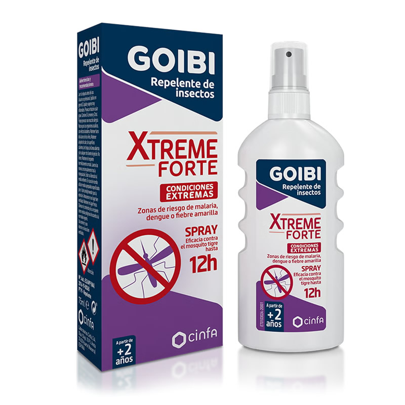 Goibi Xtreme Forte Insect Repellent Spray 200ml Image 1