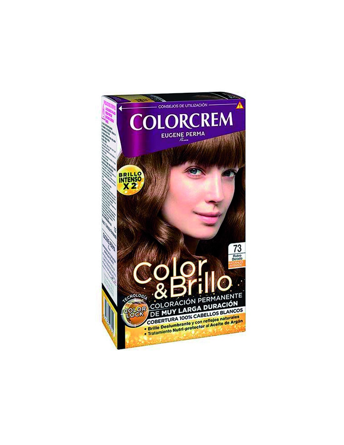 Eugene Perma Tinte Pelo Colorcrem 73 Rubio Dorado Image 1