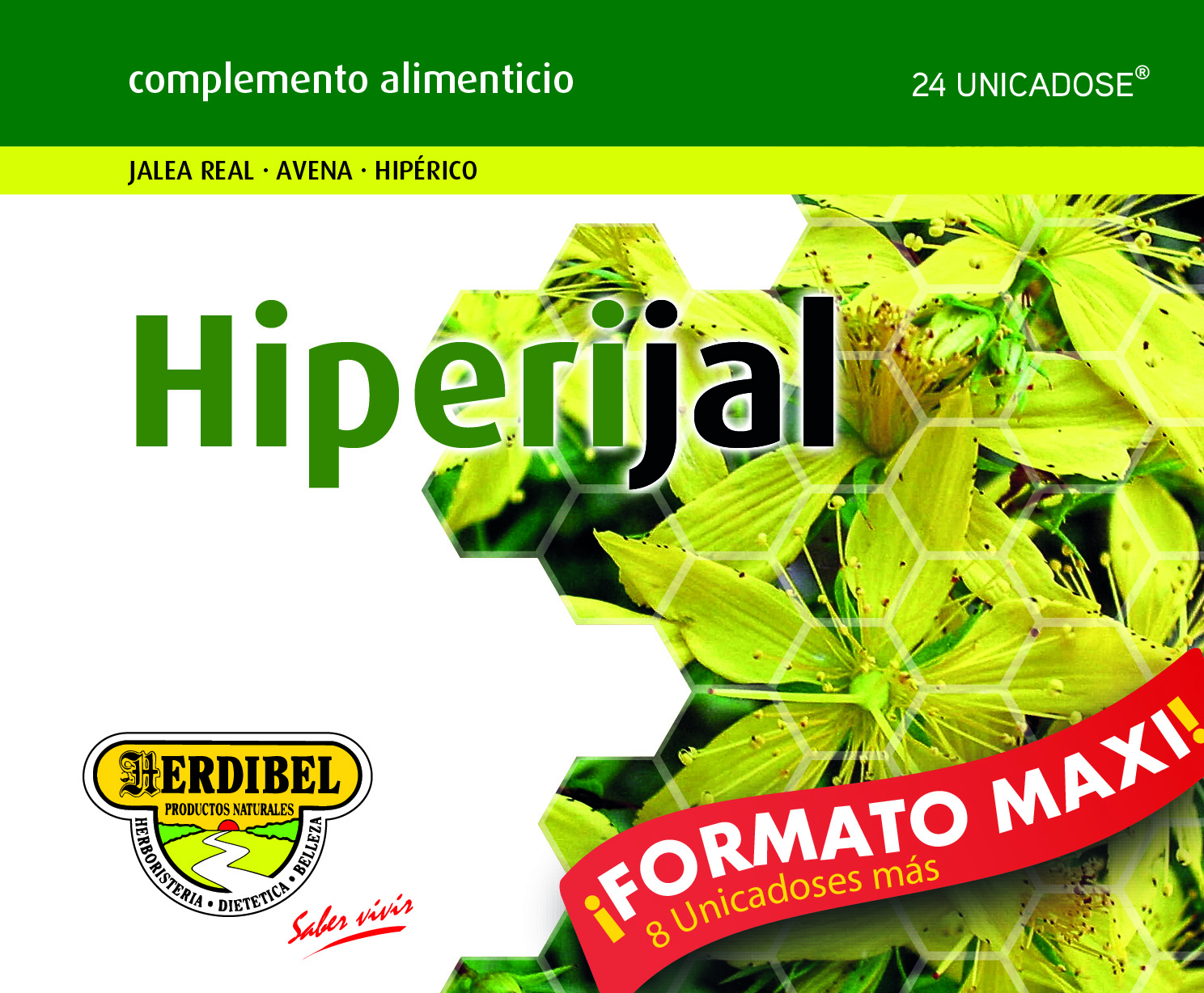 Herdibel Hiperijal 16 Unicadose 10ml Image 1