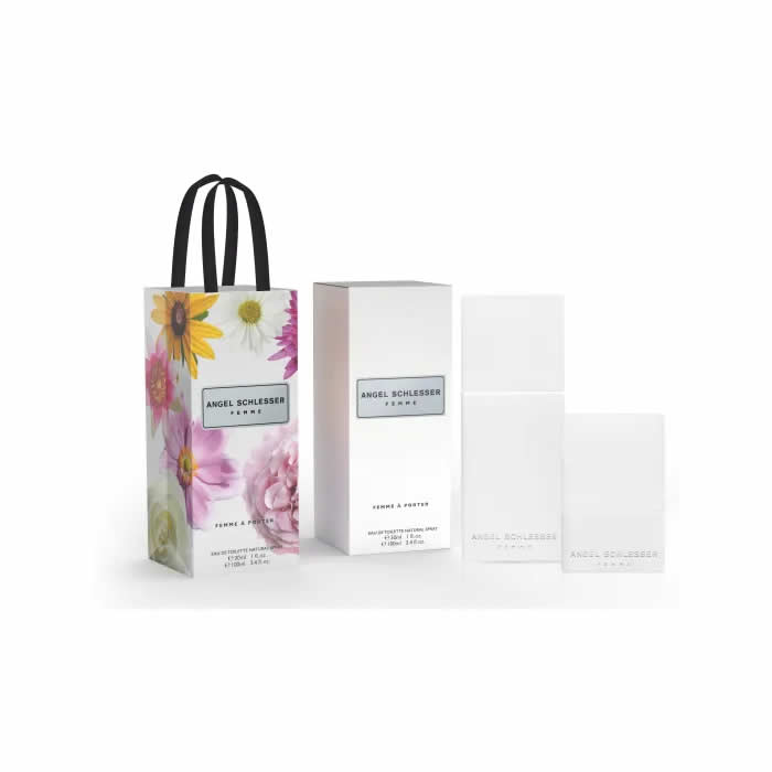 Angel Schlesser Femme A Porter Eau De Toilette Spray 100ml Set 2 Pieces Image 1