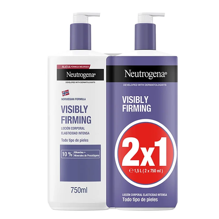 Neutrogena Intense Elasticity Lotion 2x750ml Image 1