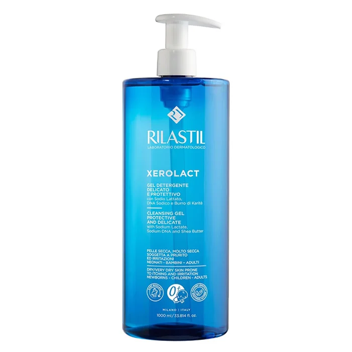 Rilastil Xerolact Dry Skin Repair Cleansing Gel 1000ml Image 1