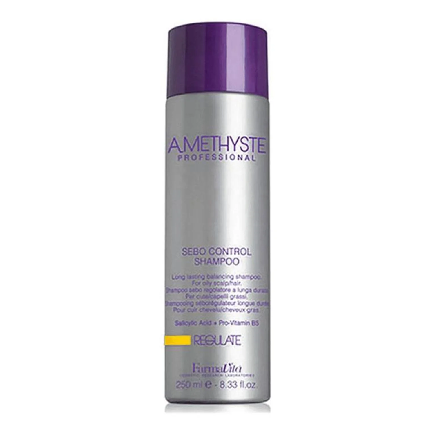 Farmavita Amethyste Sebo Control Champu 250ml Image 1
