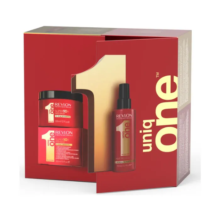Revlon Uniq One Hair Treatment 150ml Set 2 Pieces 2018 Image 1