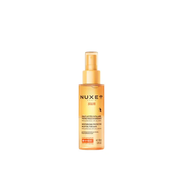 Nuxe Sun Protective Moisturizing Milky Hair Oil 100ml Image 1