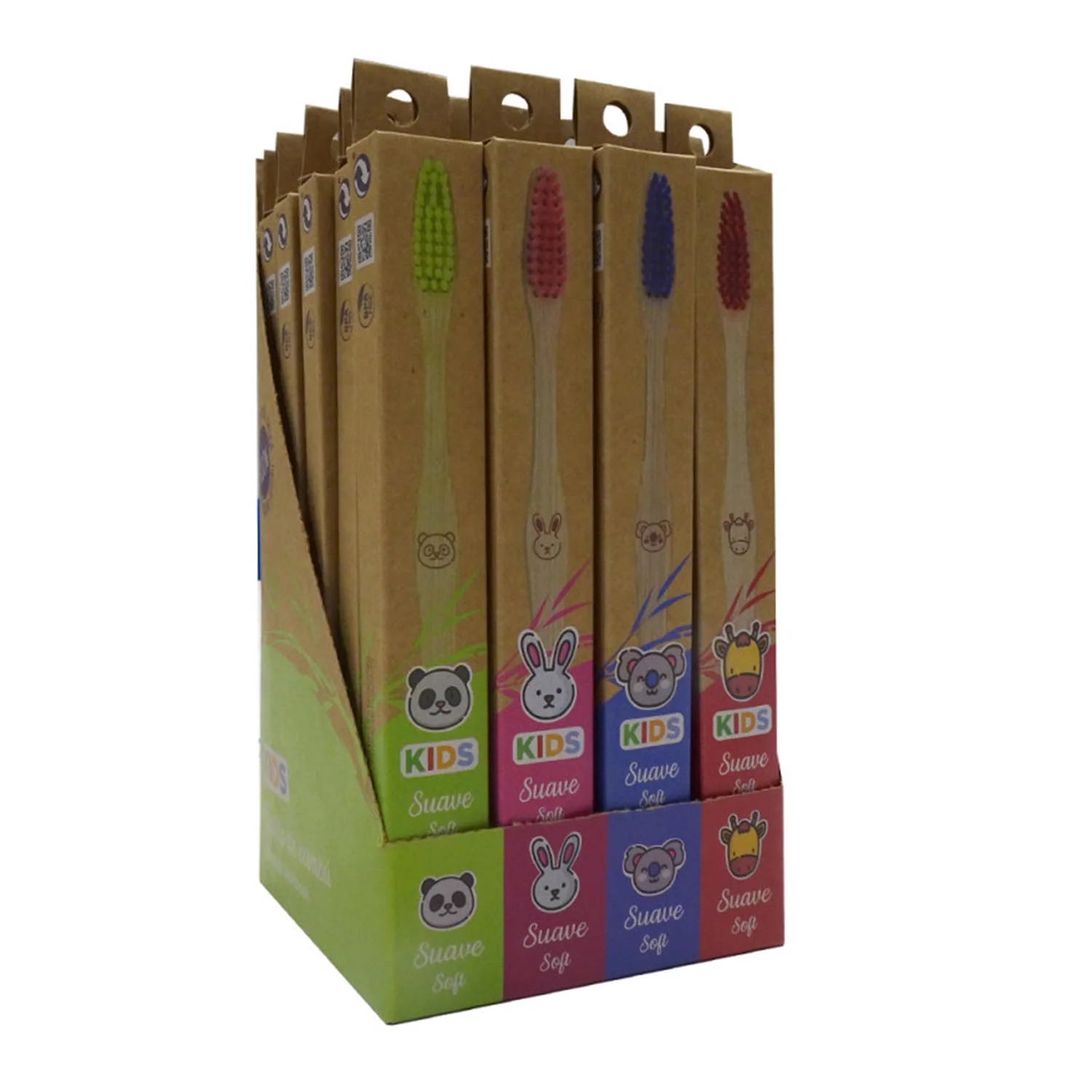 Elie Saab Lovyc Kids Cepillo De Dientes Bambu Suave Caja 24u Image 1