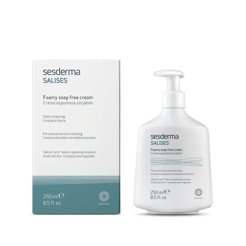 Sesderma Salises Crema Espumosa Sin Jabón 250ml Unisex Image 1