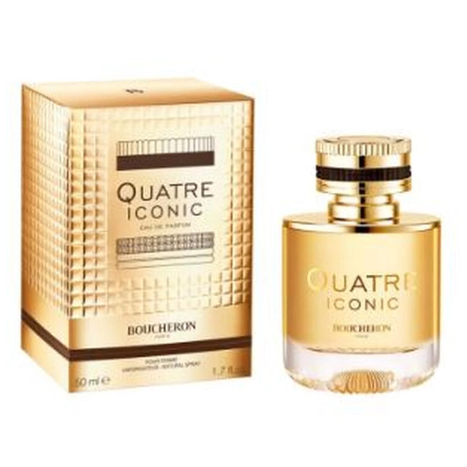 Boucheron Quatr Iconic Eau De Parfum Pour Femme 50ml Spray Image 1