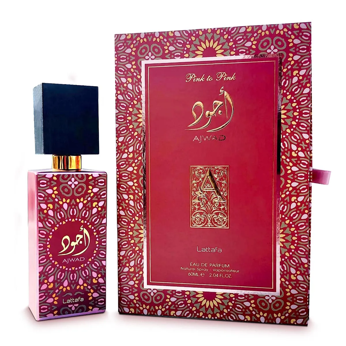 Lattafa Ajwad Pink to Pink Eau De Parfum 60ml Image 1