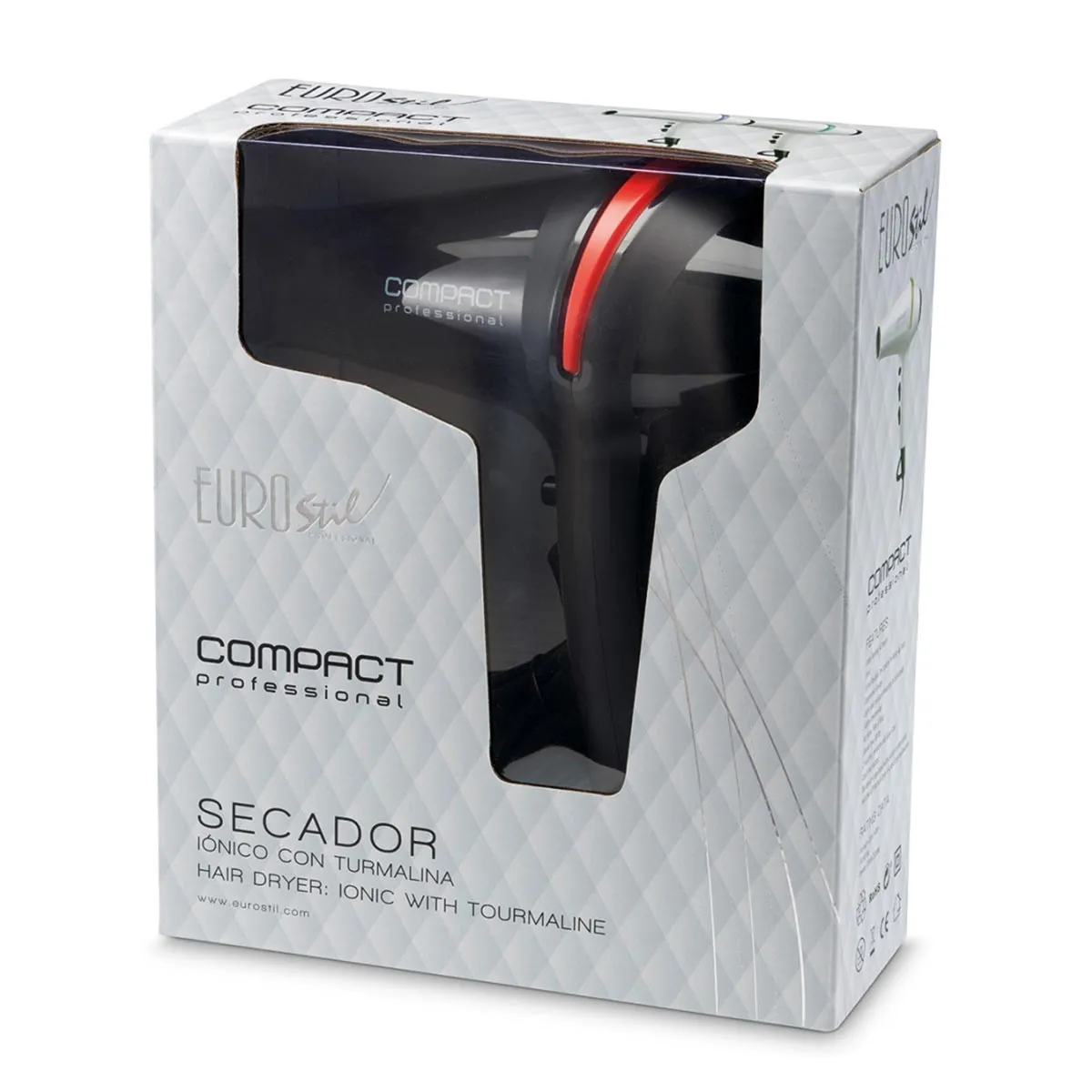 Eurostil Compact Profesional Secador Con Turmalina 2000w 1un Image 1