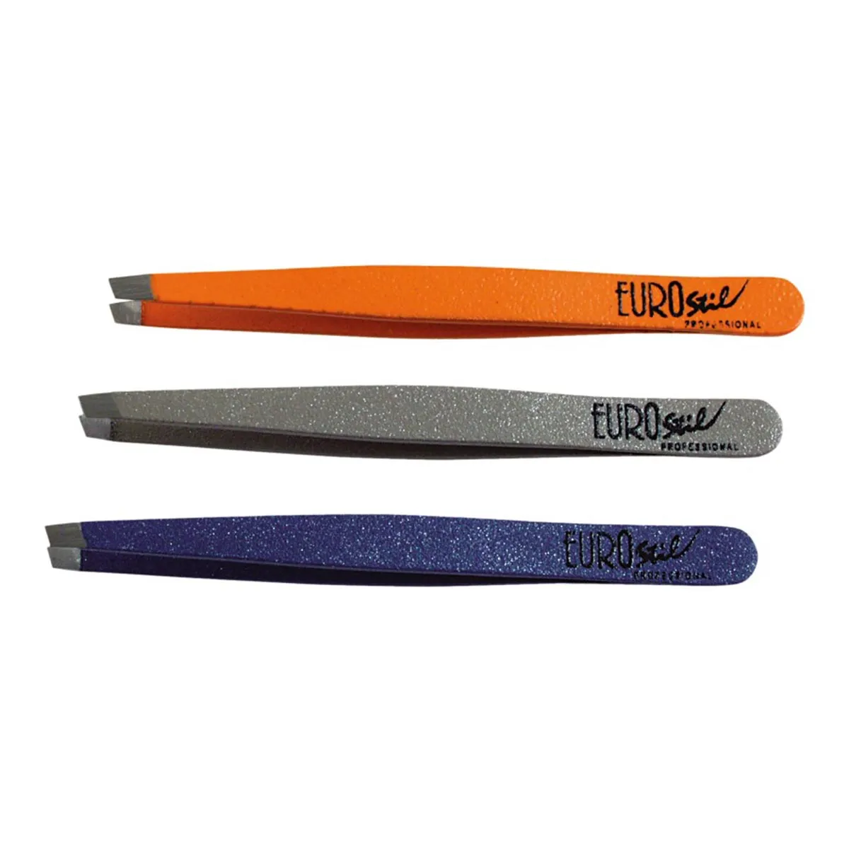 Eurostil Mediana 8cm Pinza De Depilar Colores 1un Image 1