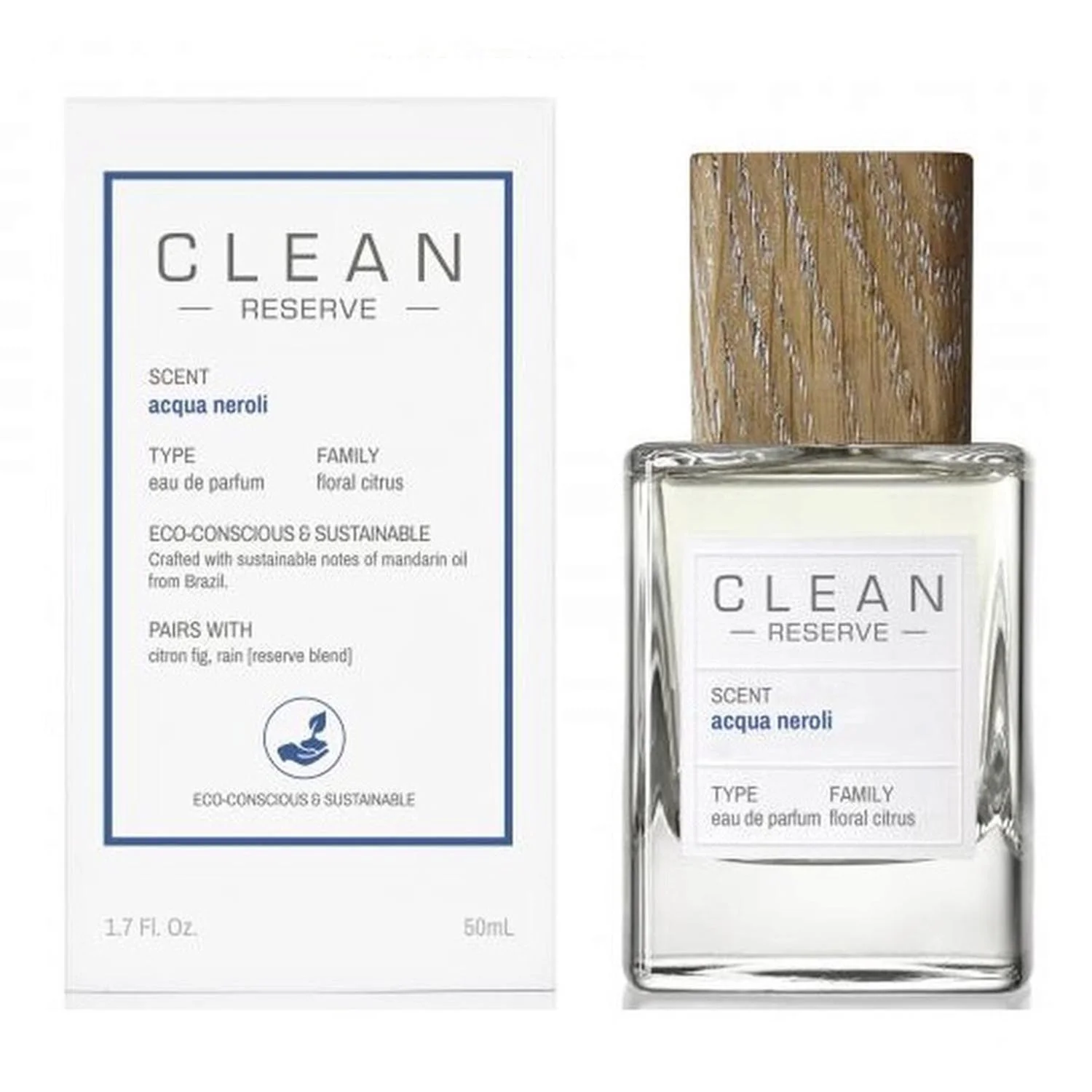 Clean Reserve Eau De Parfum Aqua Neroli 50ml Spray Image 1