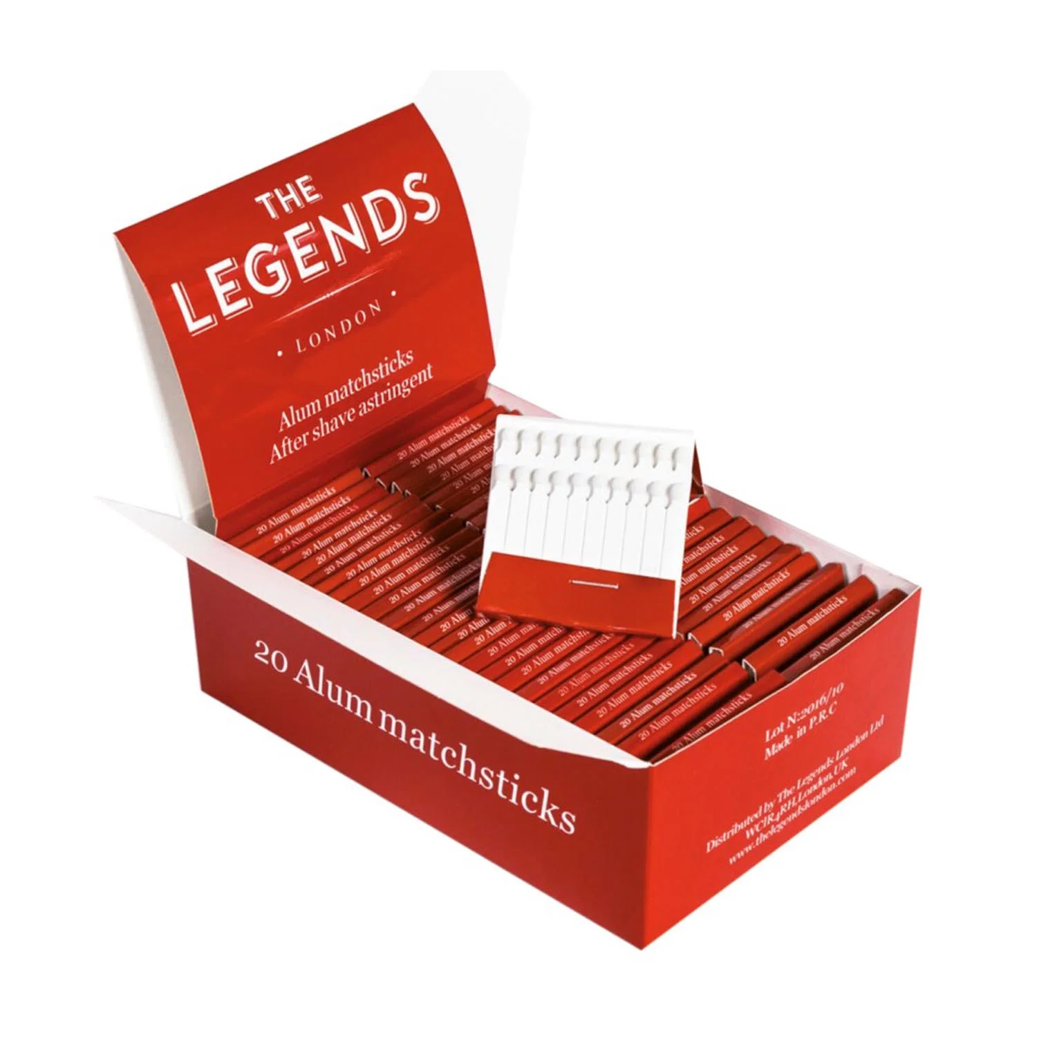 Eurostil The Legends Pack After Shave Astringente 50x20 Palillos 50un Image 1