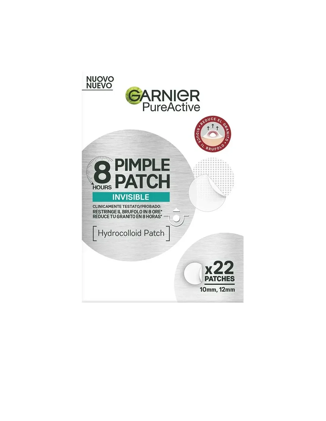 Garnier Pure Active Parche Invisible Anti-Granitos 22 U Image 1