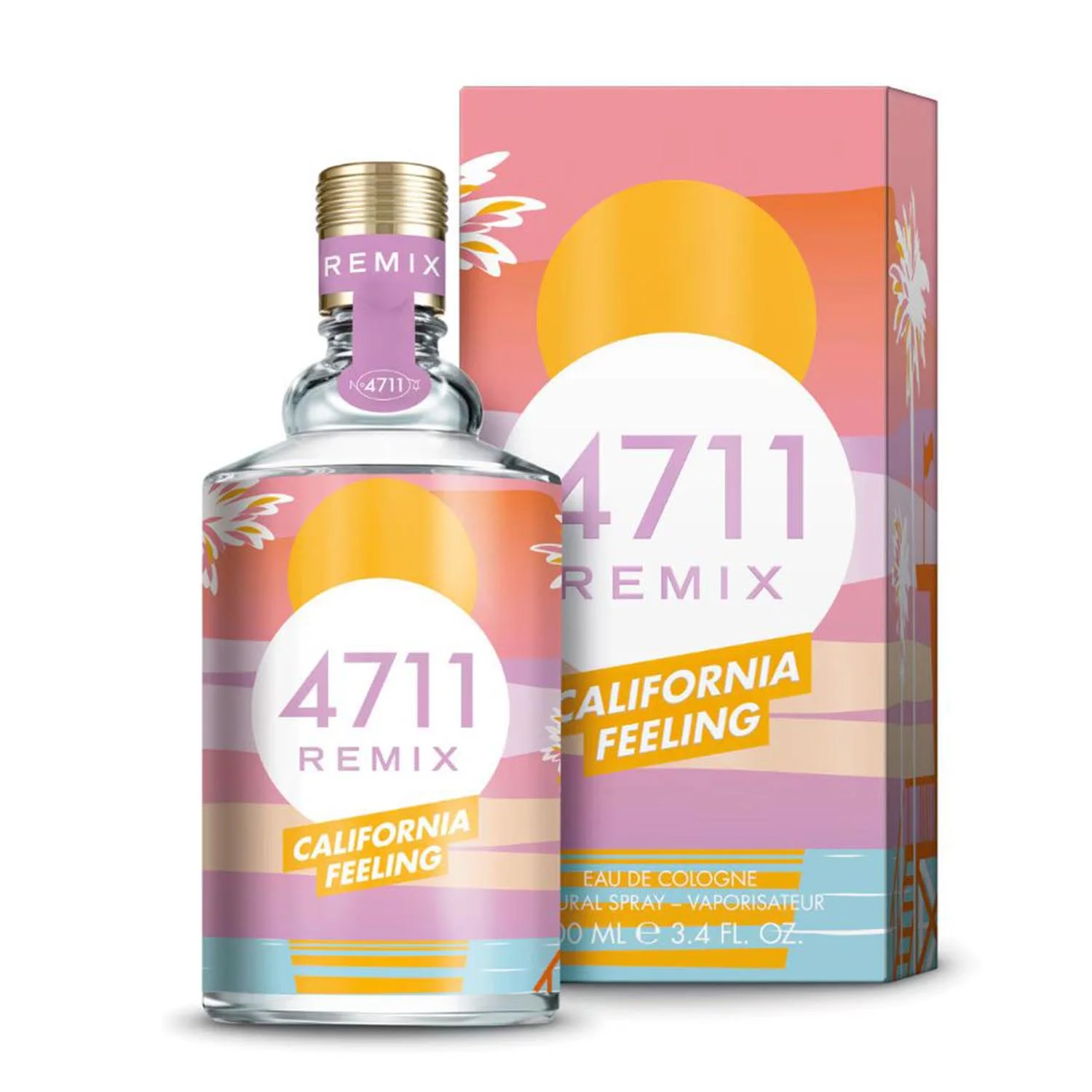 4711 Remix California Feeling Eau De Cologne 100ml Image 1