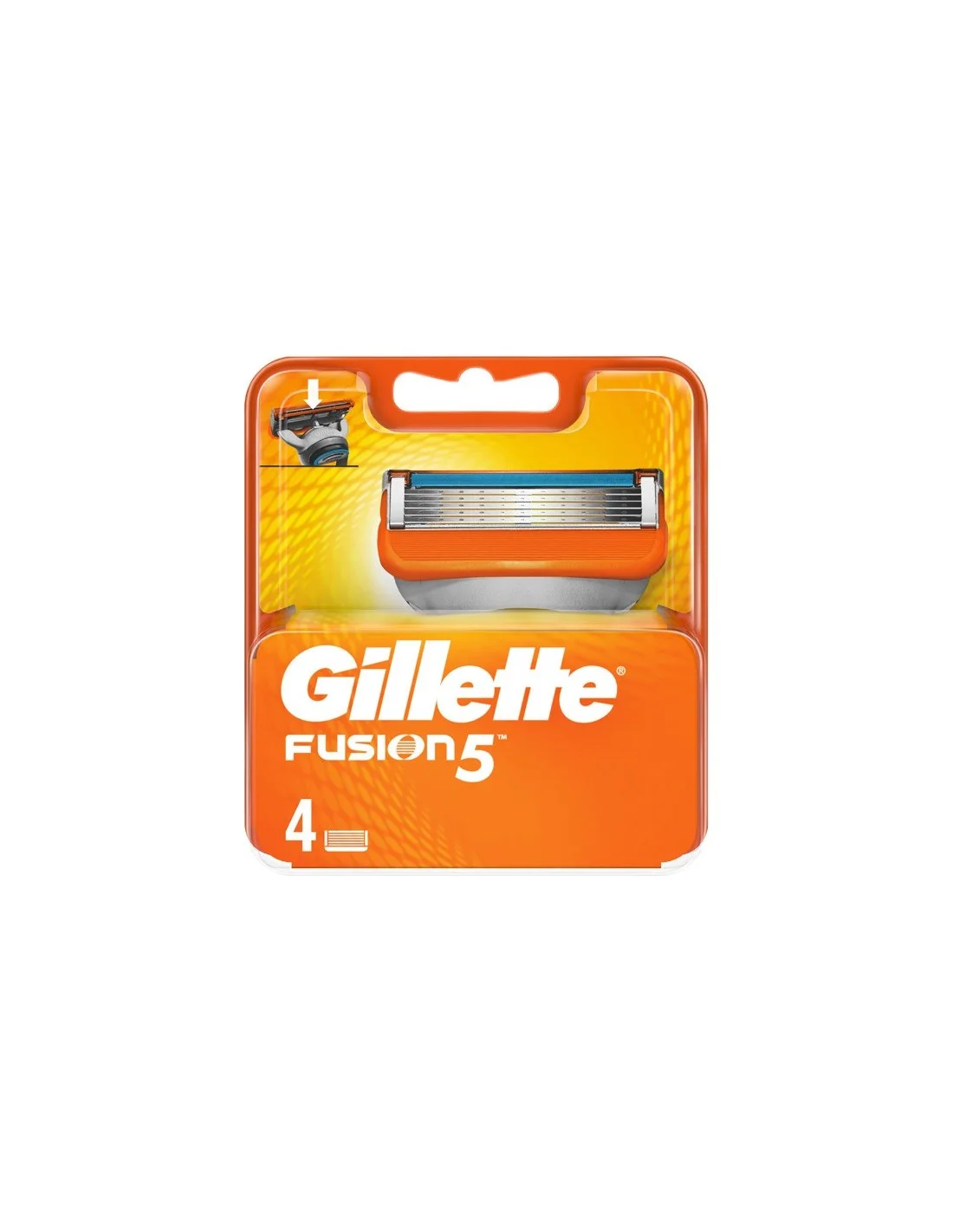Gillette Fusion 5 Cuchillas Pack Recambio 5 Hojas 4un Image 1