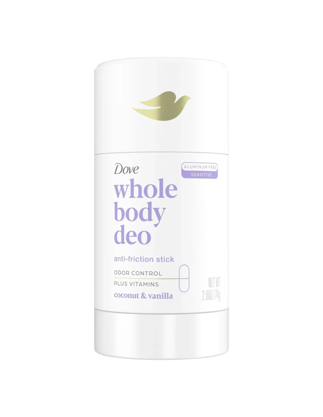 Dove Lavanda y Camomila Unisex Desodorante Stick Corporal 75ml Image 1